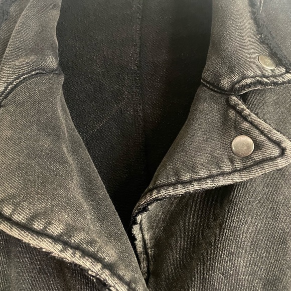 Black FP Distressed Women's Jacket M - Picture 6 of 8